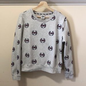 Victoria’s Secret Pink Pullover Collegiate Crew